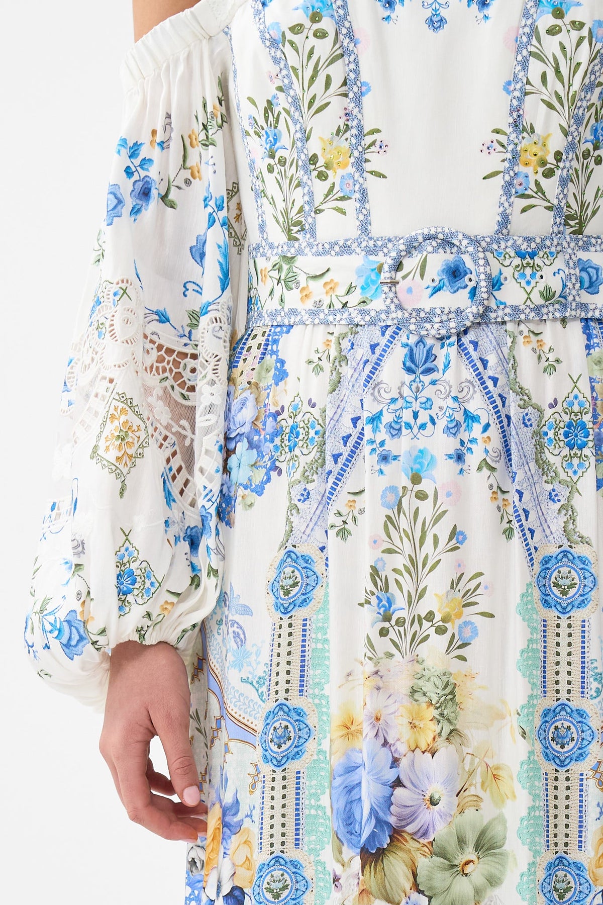 PUFF SLEEVE CORSET DRESS MY HOMESPUN HEART