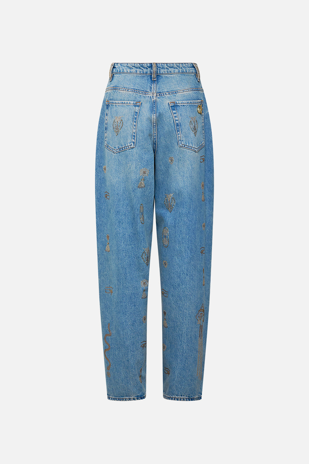 MILLA SACRED SYMBOLS GIRLFRIEND JEAN DENIM