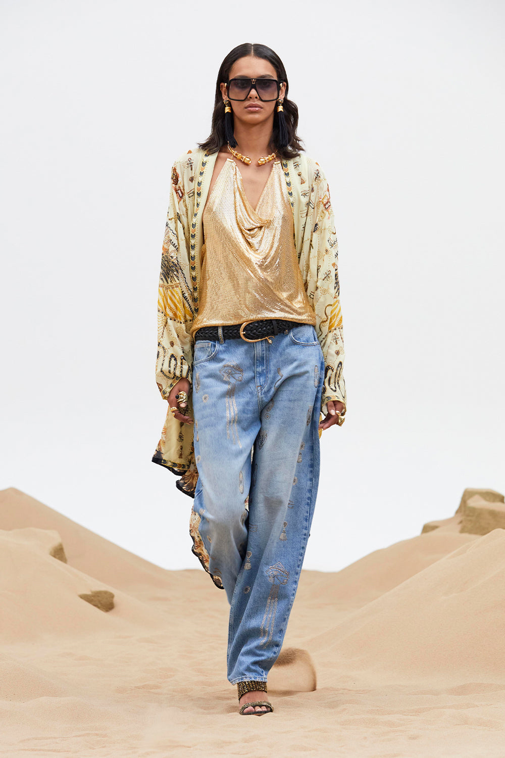 MILLA SACRED SYMBOLS GIRLFRIEND JEAN DENIM