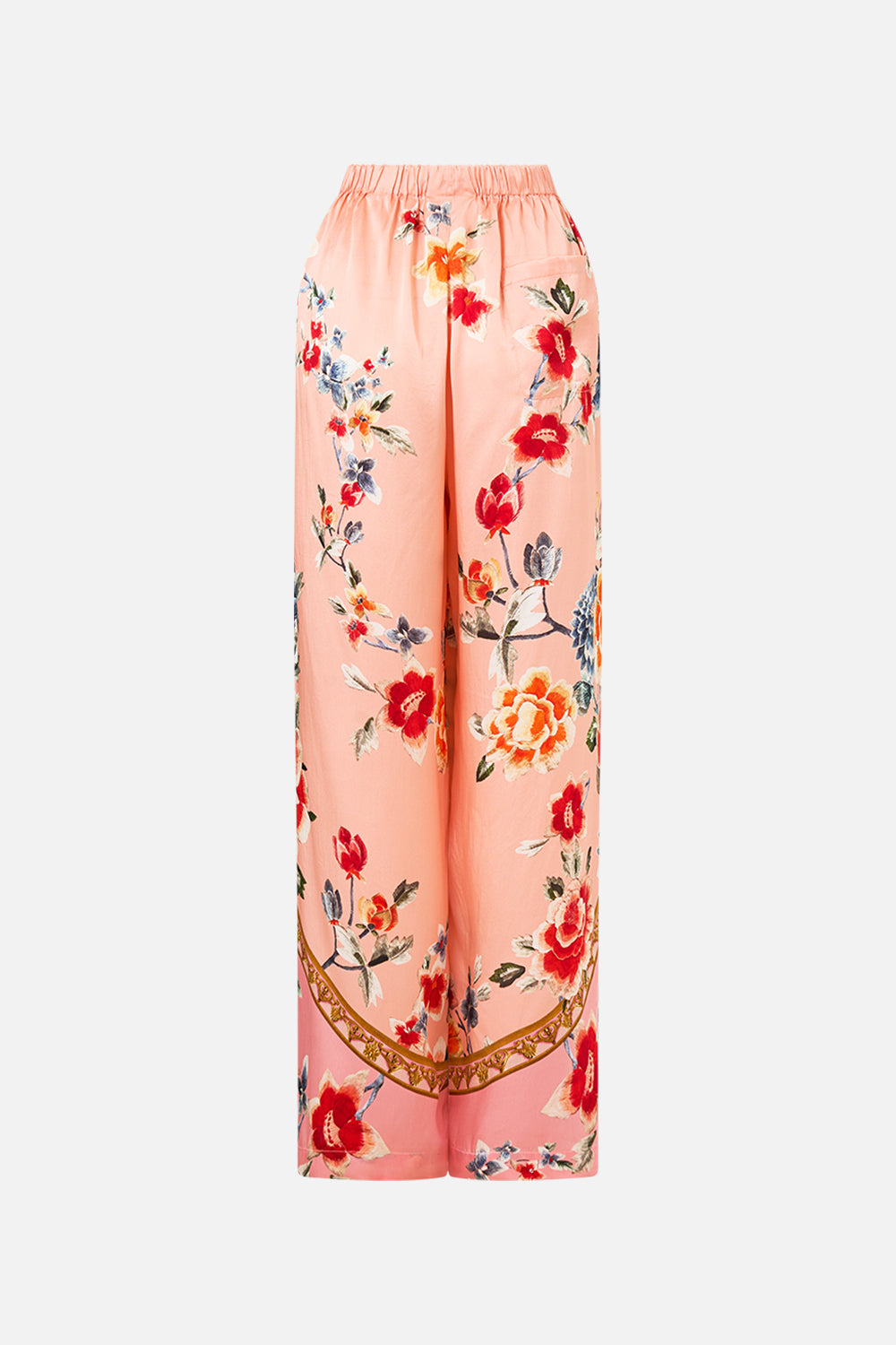 The CAMILLA Button Front Lounge Pant in our Majestic Milla print.