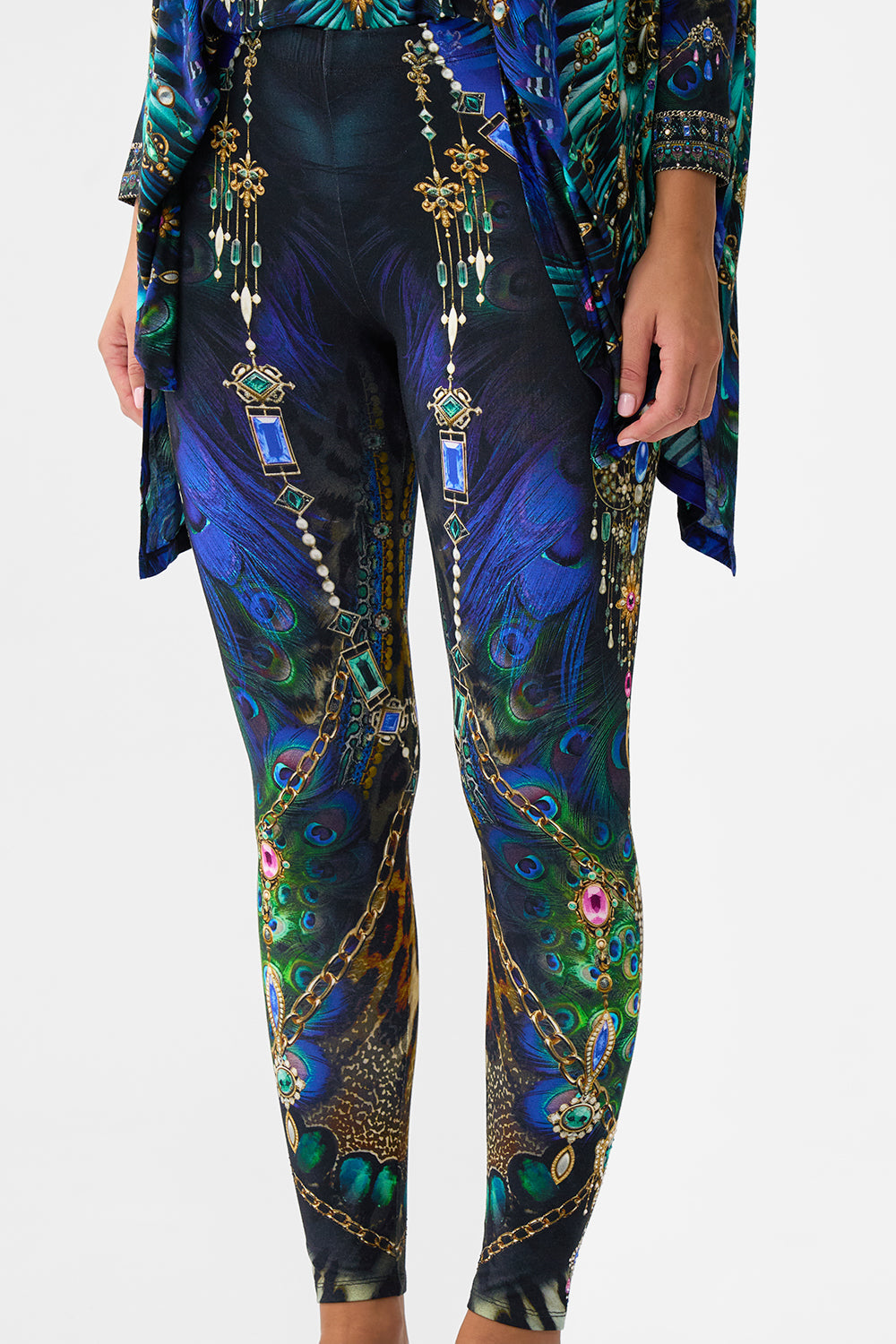 The CAMILLA Leggings in our Dominican Decadence print.