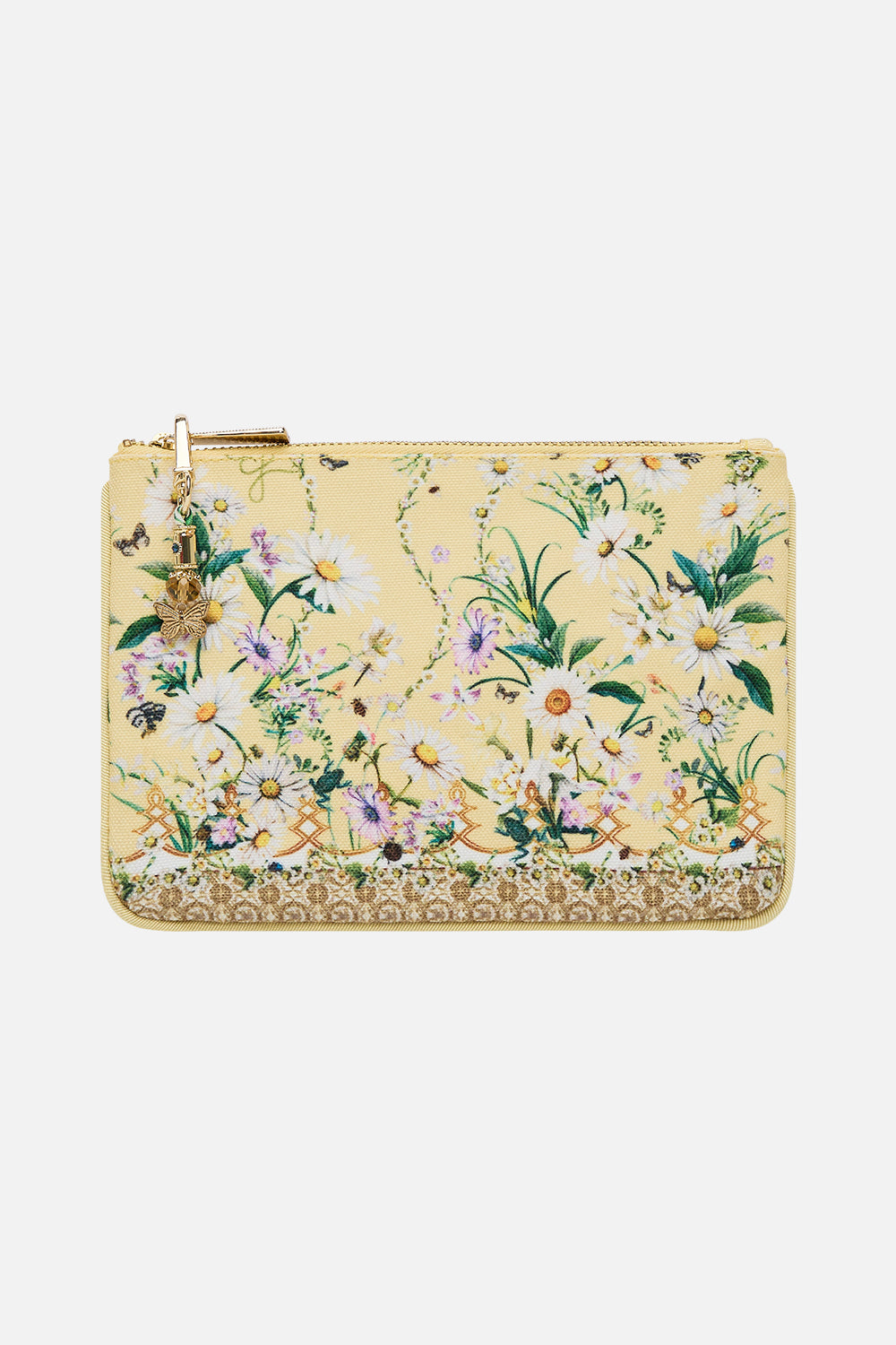 The CAMILLA Coin And Phone Purse in our Daisy Chains print.