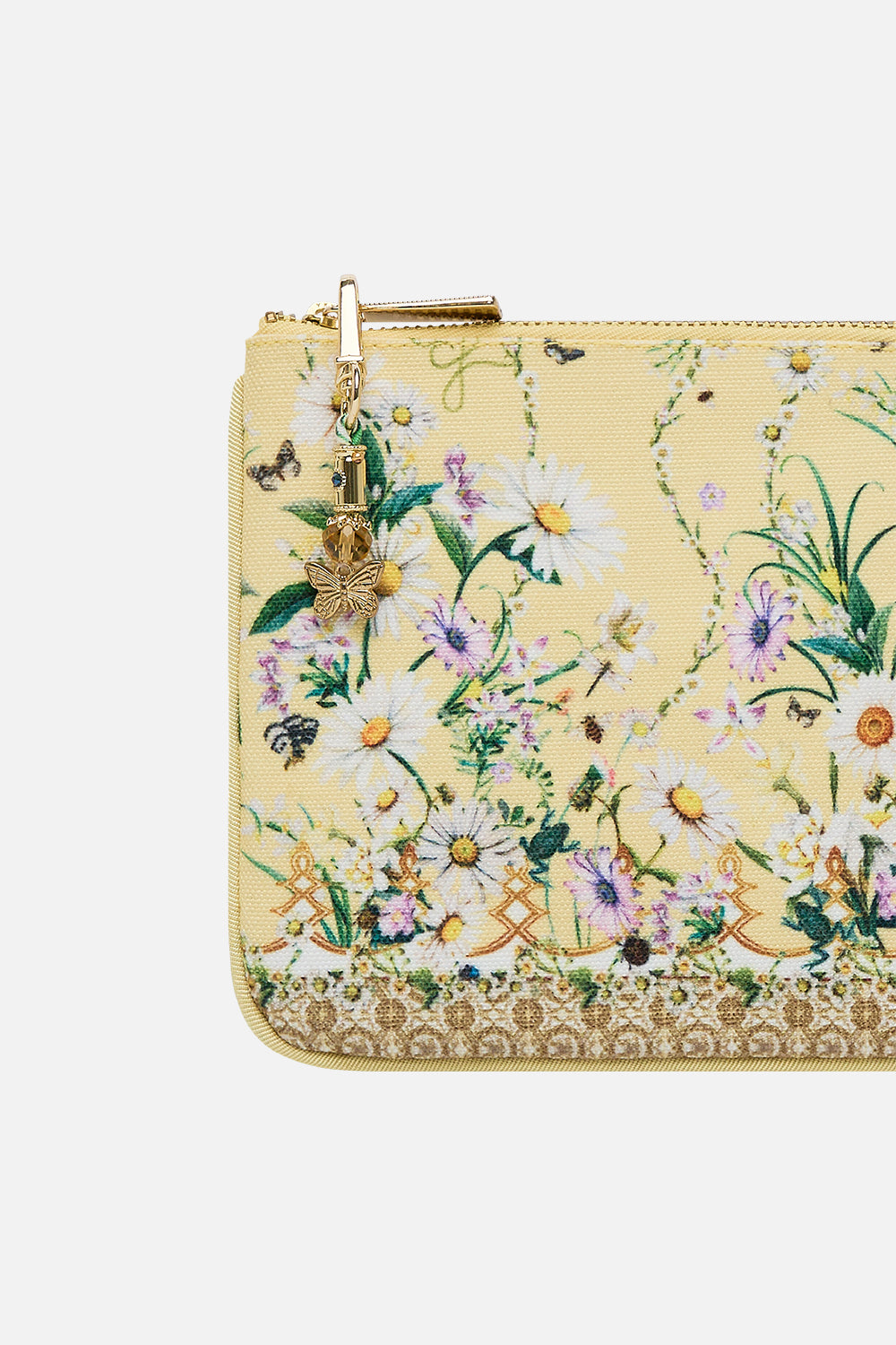 The CAMILLA Coin And Phone Purse in our Daisy Chains print.