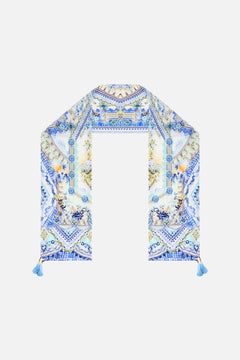 LONG SILK CRINKLE CHIFFON SCARF MY HOMESPUN HEART