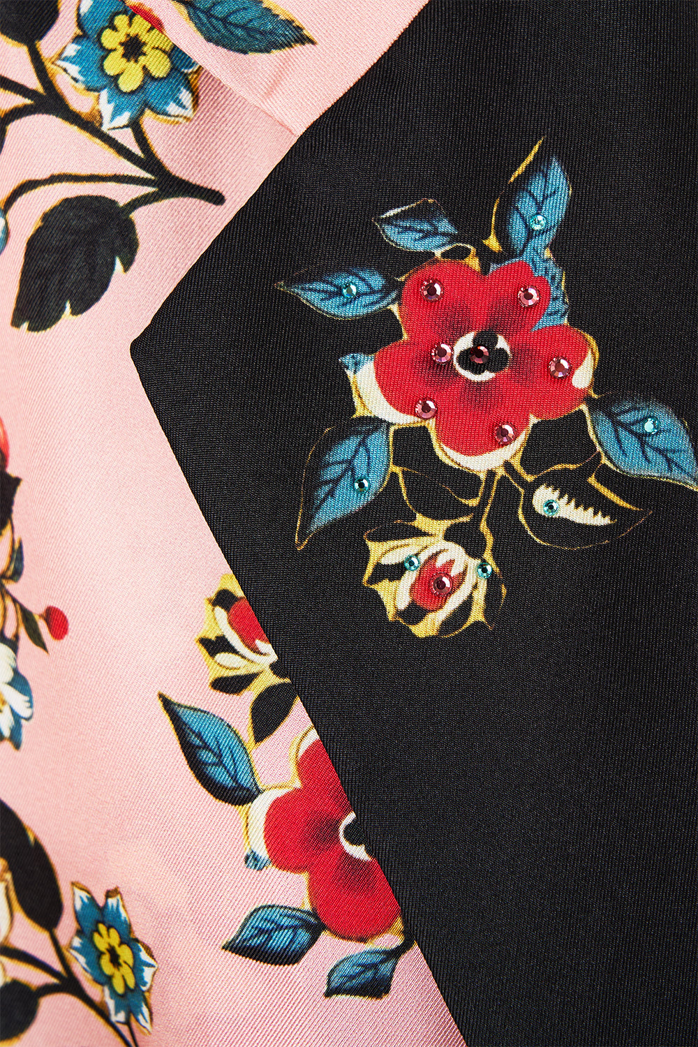 The CAMILLA Double Breasted Soft Jacket in our Pink Porto print.