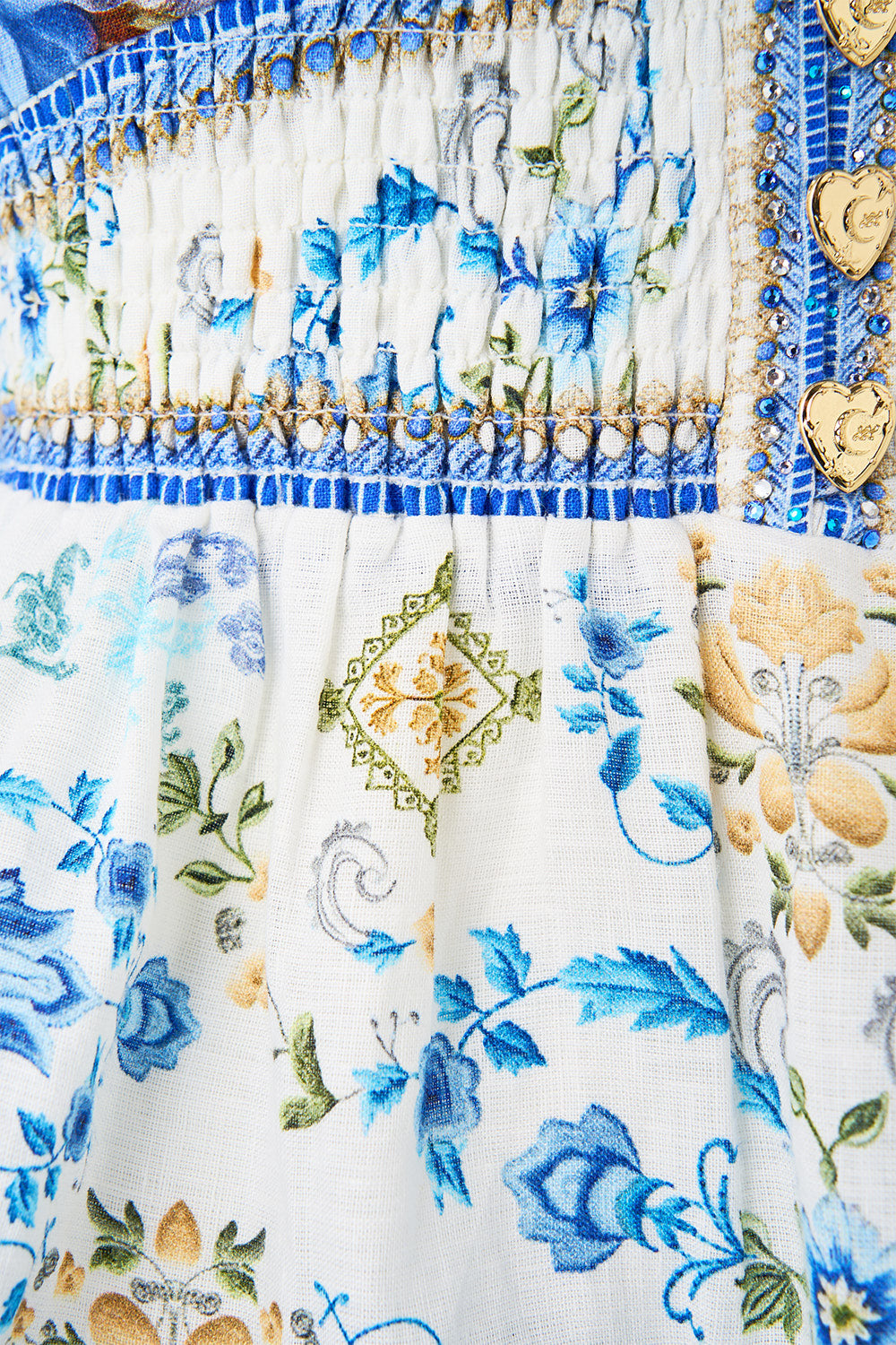 MINIVESTIDO CON VOLANTES EN EL CUELLO MY HOMESPUN HEART