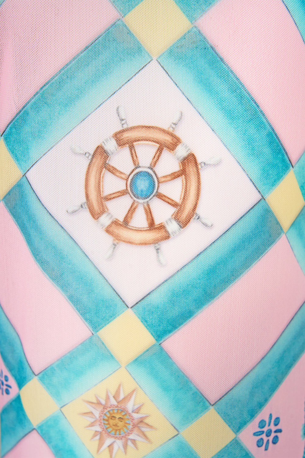 The CAMILLA Mesh Straight Leg Pant in our Just Coasting print.