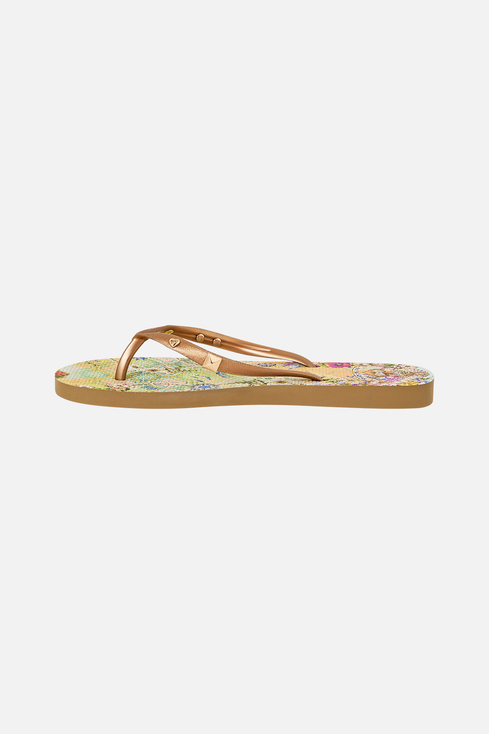 The CAMILLA Thongs in our Just Coasting print.