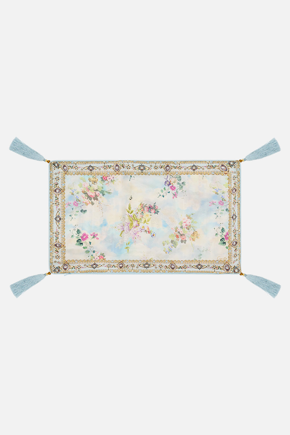 VILLA CAMILLA XXC Floral Rectangle Cushion in We Always Have Alexandria Print. 