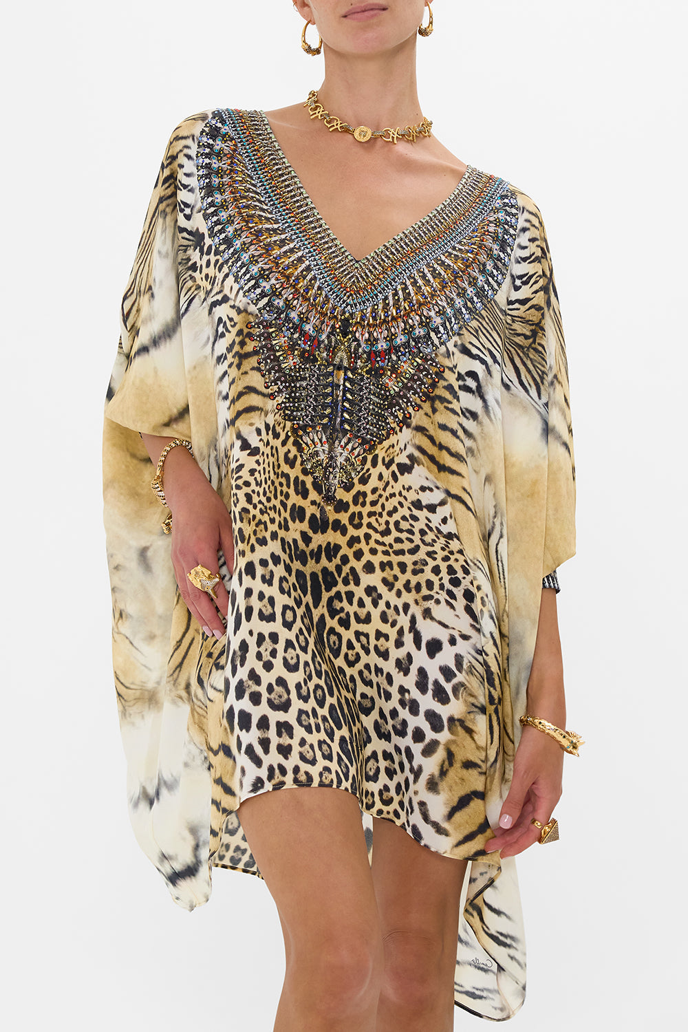 SHORT KAFTAN WITH CUFF JAGUAR