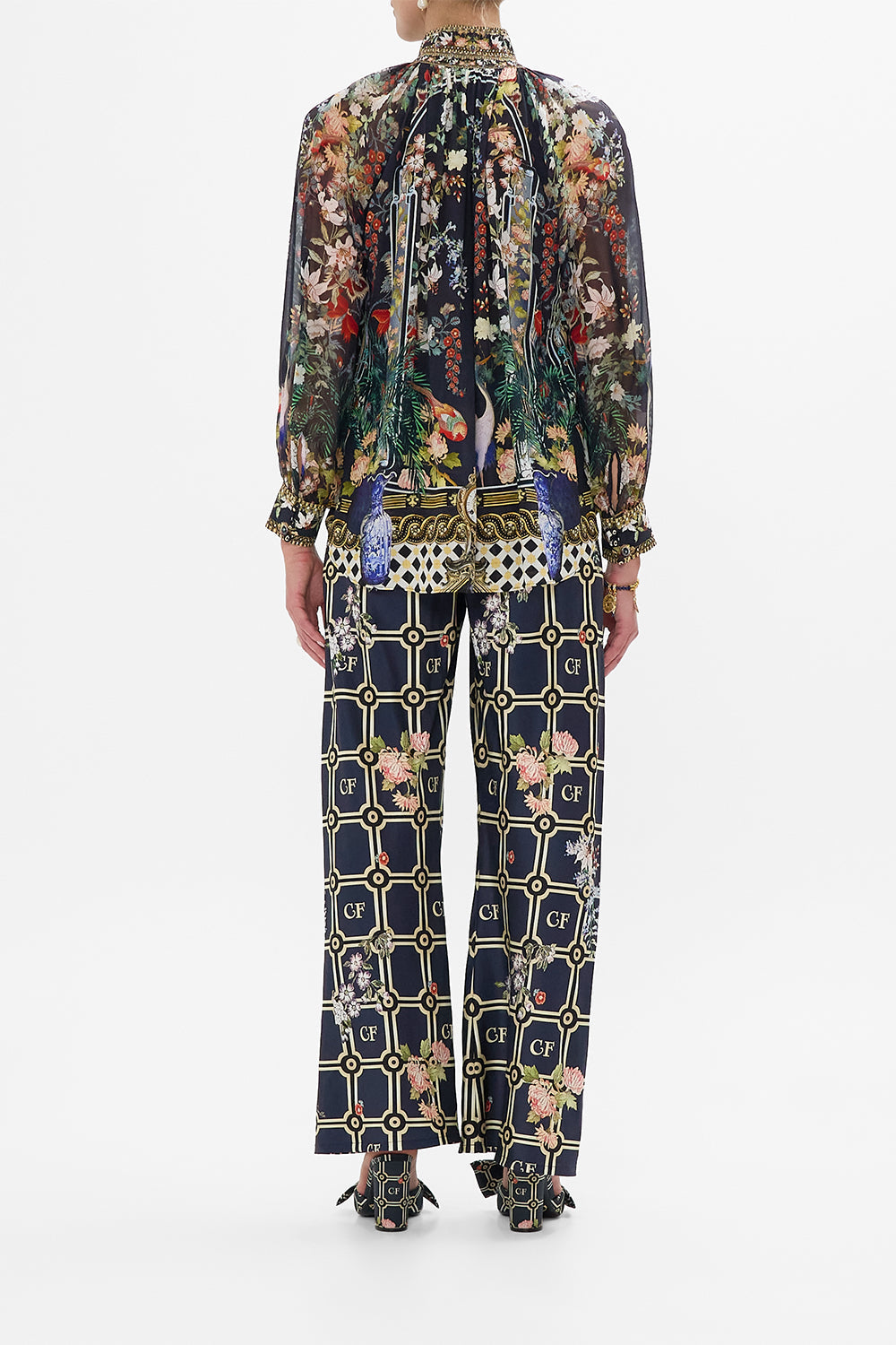 RAGLAN BUTTON UP SHIRT PALACIO POETRY