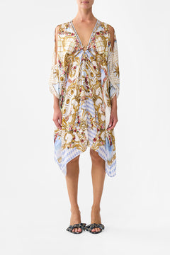 SHORT KAFTAN WITH HARDWARE THRONE GAMES