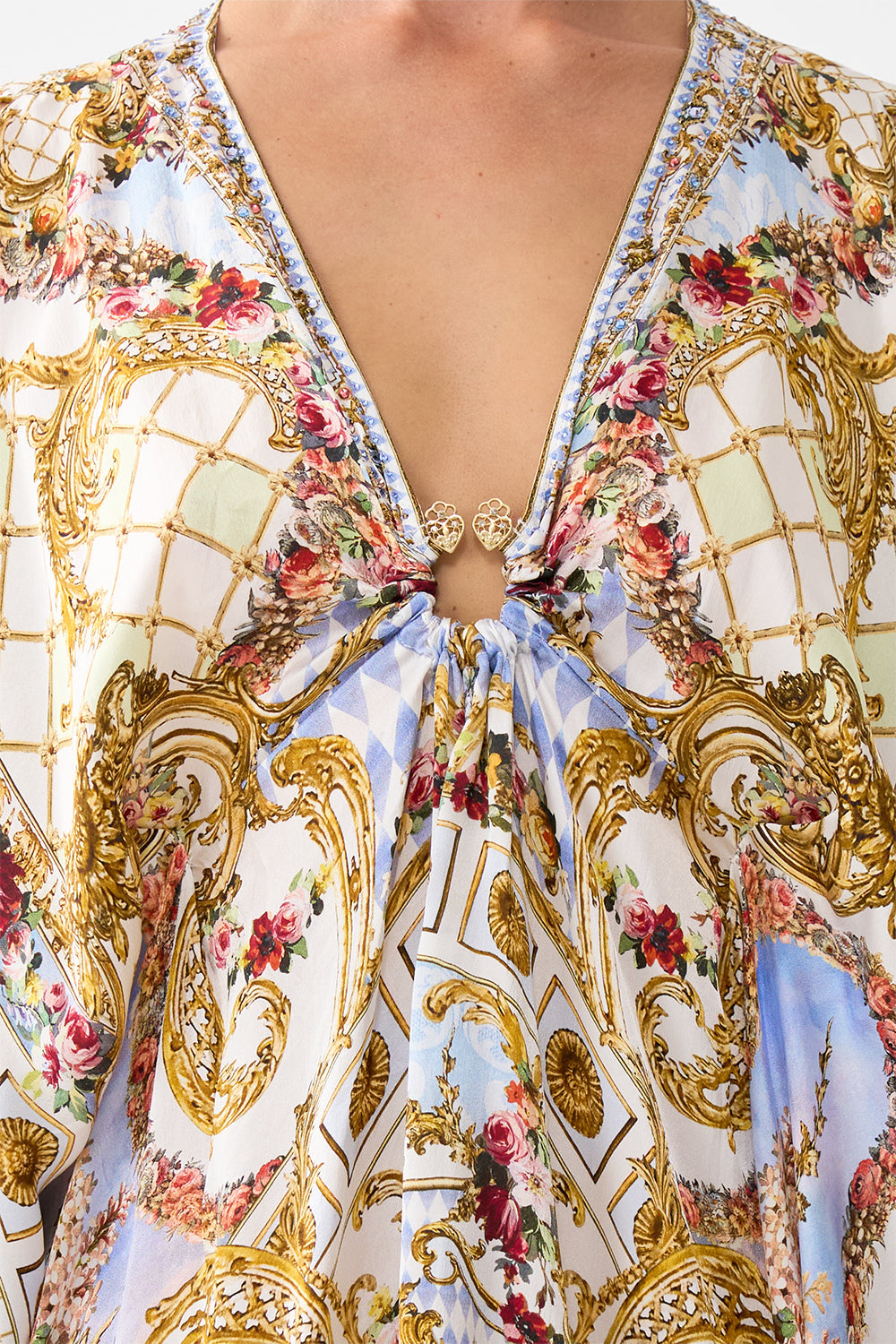 SHORT KAFTAN WITH HARDWARE THRONE GAMES