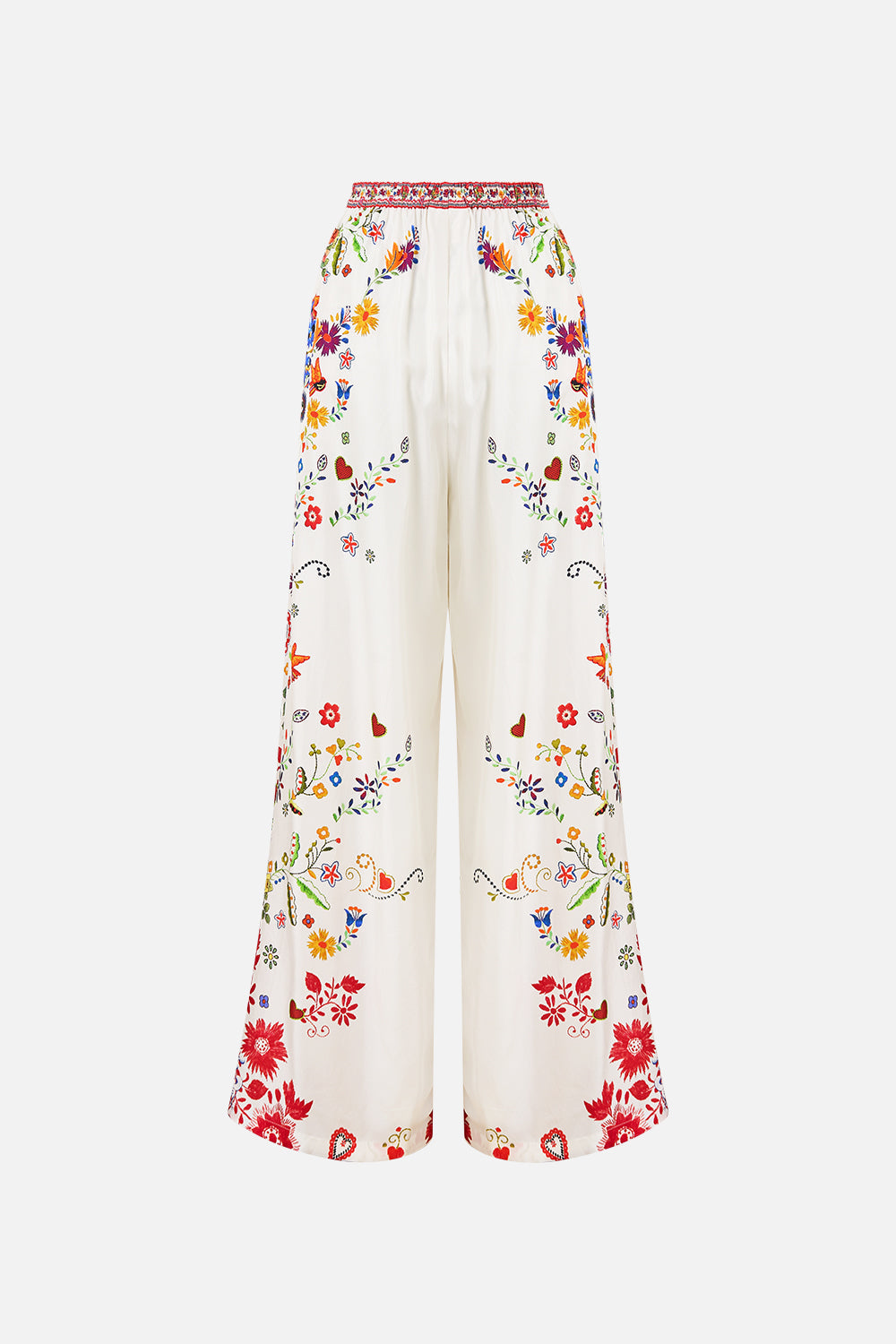 WIDE LEG TROUSER WITH FRONT POCKETS FAITH, LUCK & JUSTICE