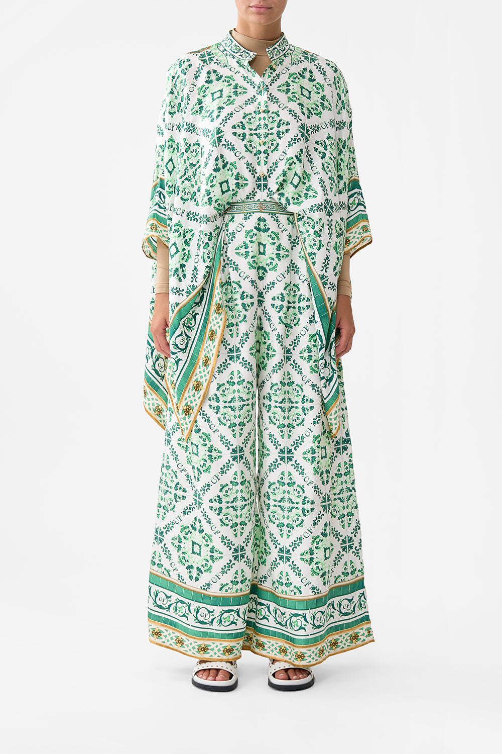 TUCK FRONT PANT CORRIDOR OF CALM