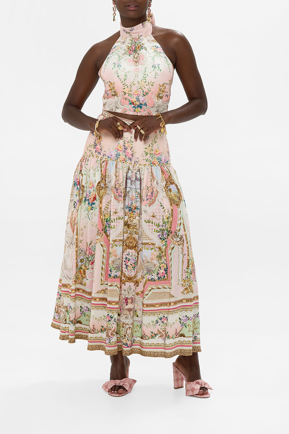 HALTER TIE BACK TOP LISBON LULLABY