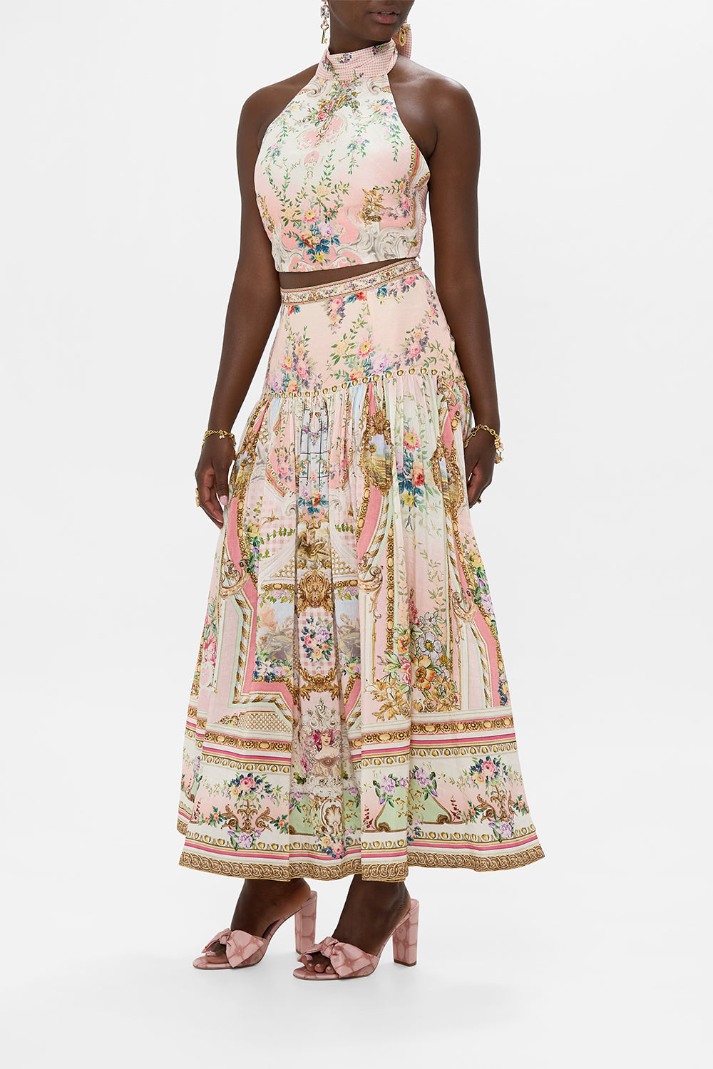 HALTER TIE BACK TOP LISBON LULLABY