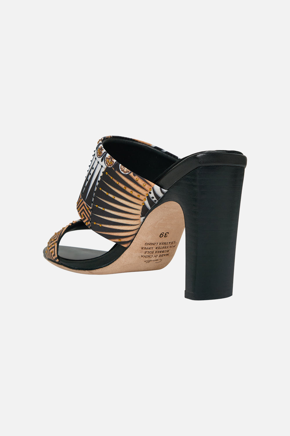 PAMELA ASYM HEEL SANDAL TEMPLOS DE DENDUR