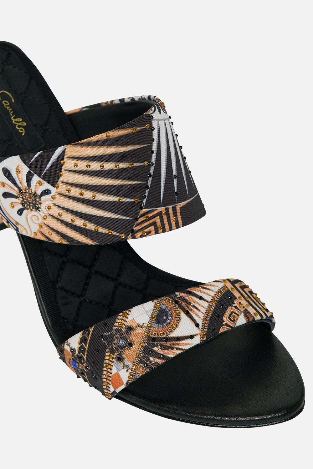PAMELA ASYM HEEL SANDAL TEMPLOS DE DENDUR
