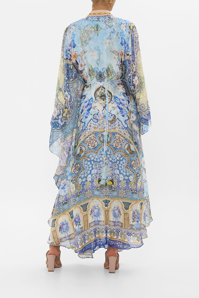 LONG KAFTAN WITH WAIST DETAIL THE JEWELLERY PALACE