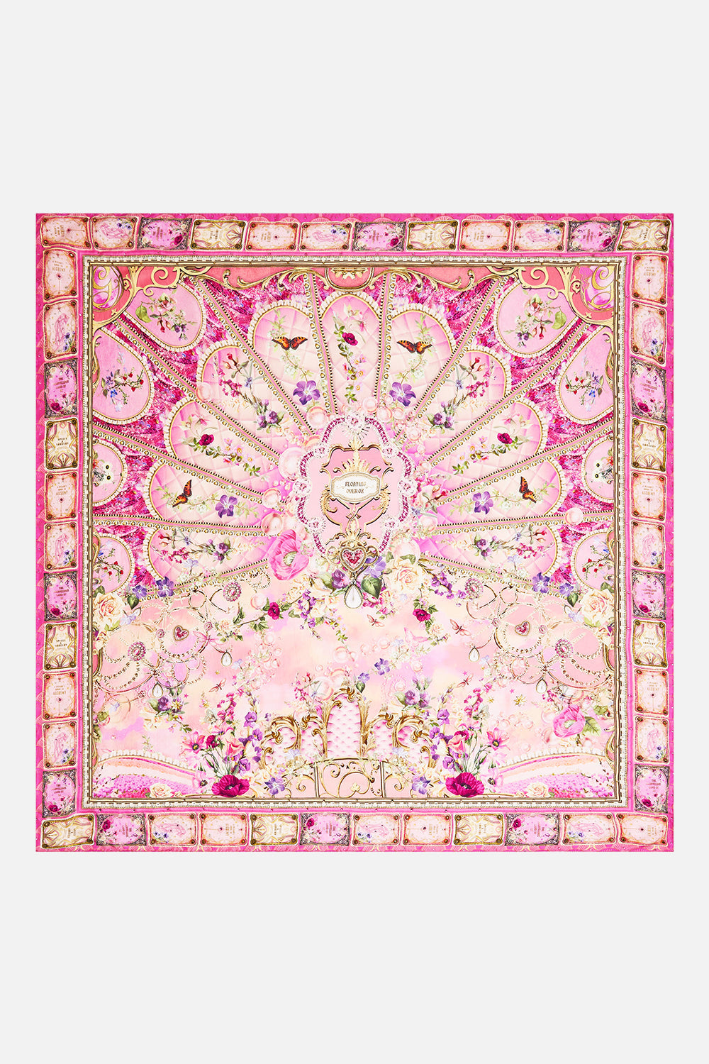 LARGE SQUARE SCARF TOTALLY OZMOPOLITAN