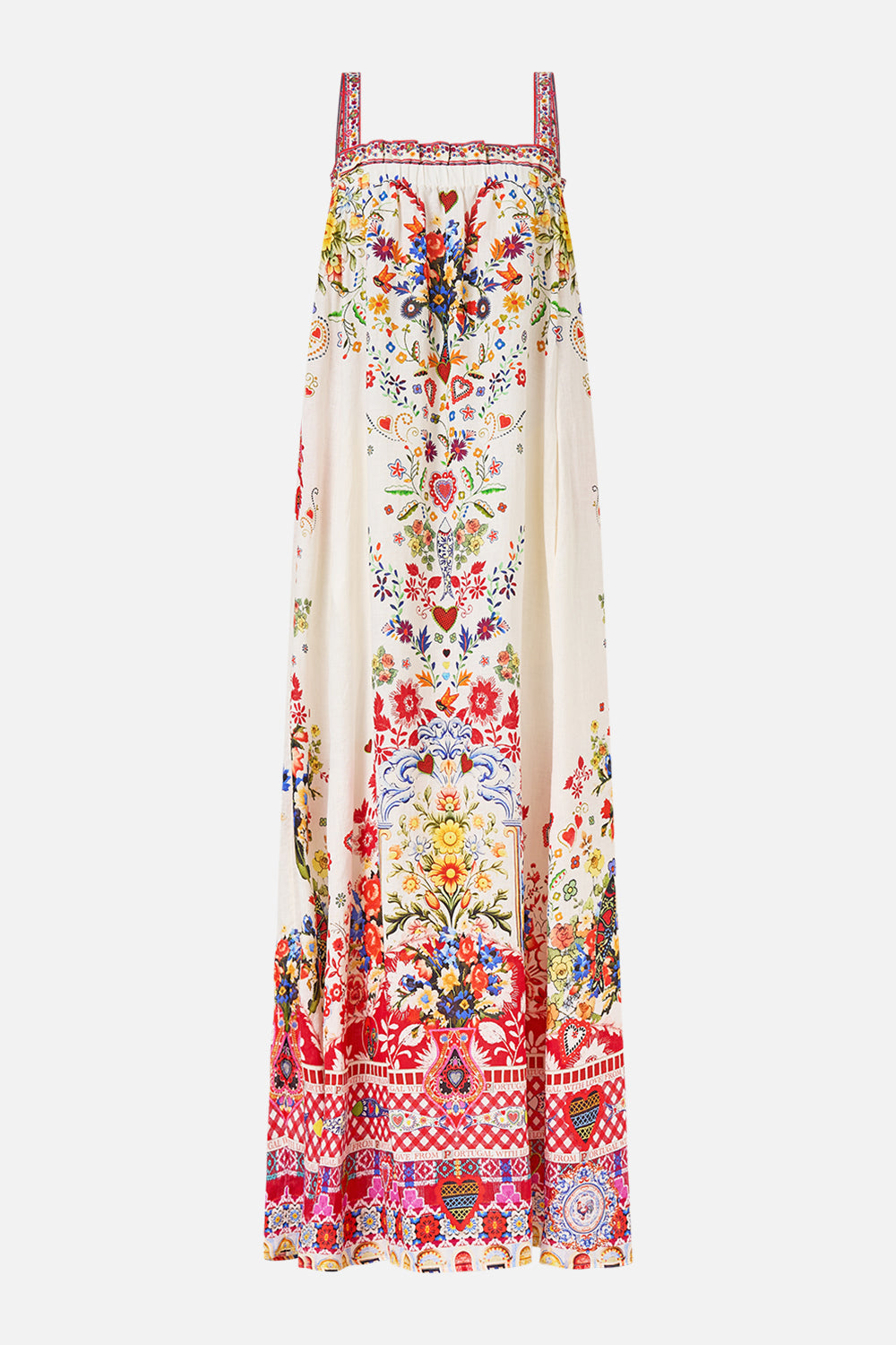 WIDE STRAP SUNDRESS FAITH, LUCK & JUSTICE