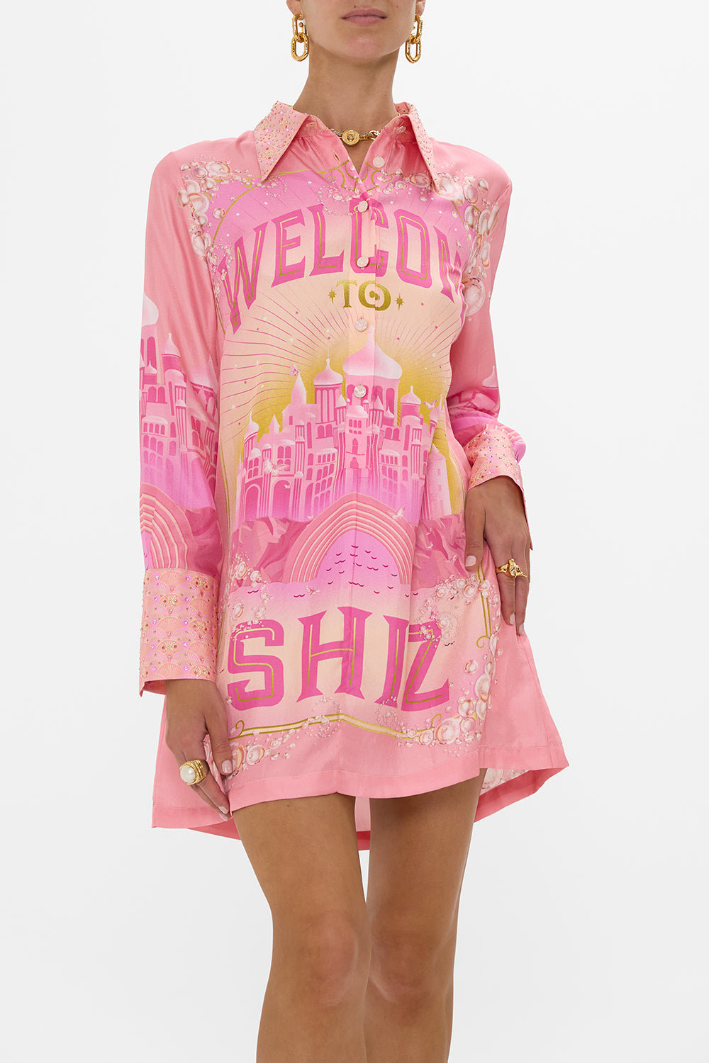 MINI SHIRT DRESS TOTALLY OZMOPOLITAN