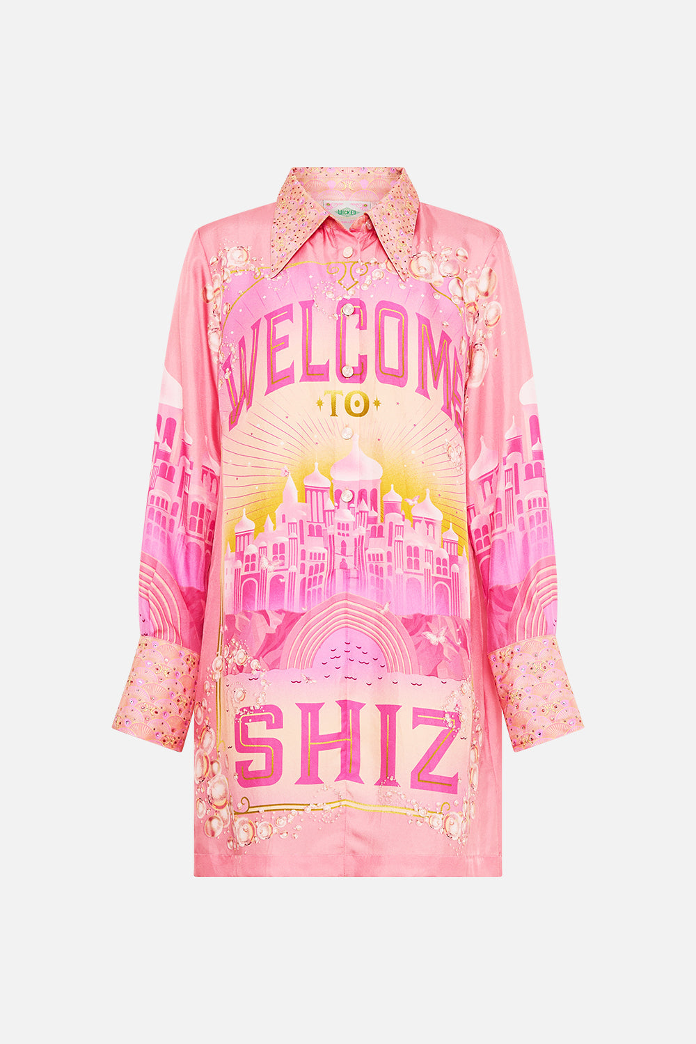 MINI SHIRT DRESS TOTALLY OZMOPOLITAN