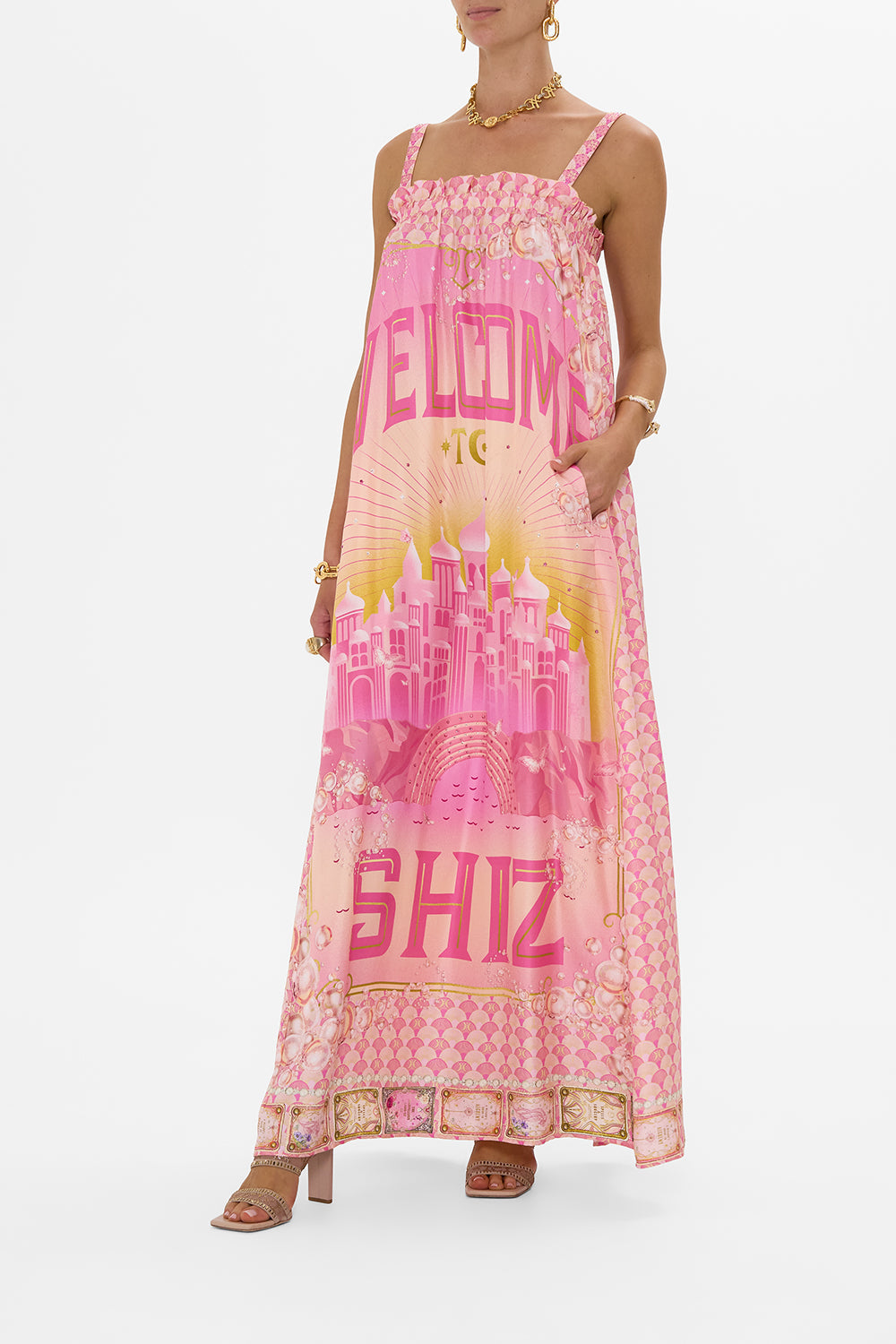 WIDE STRAP SUNDRESS TOTALLY OZMOPOLITAN