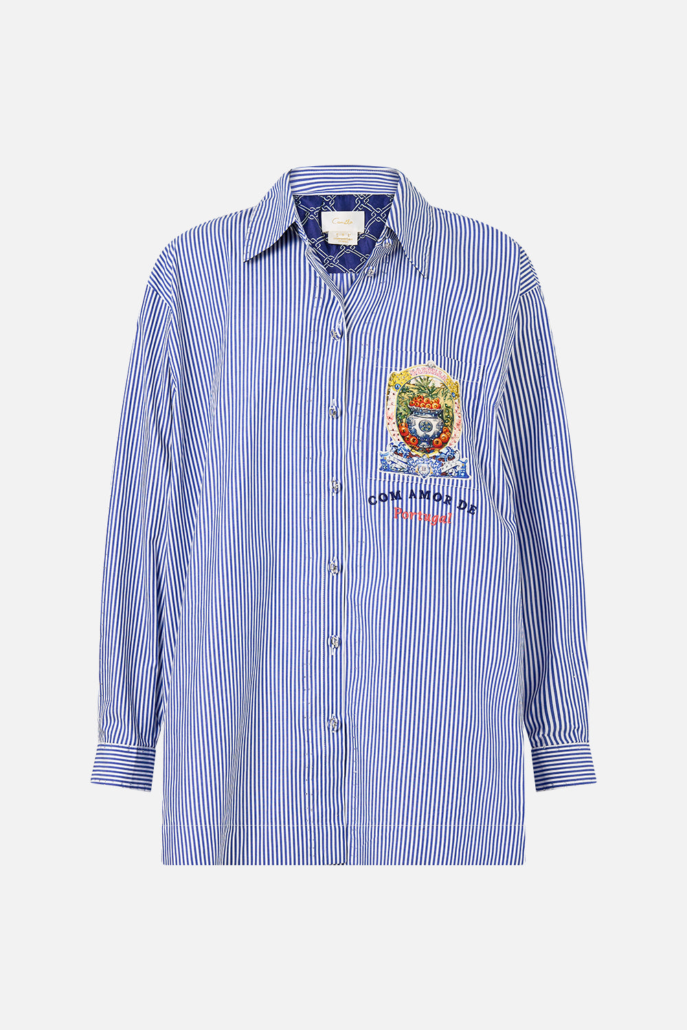 CAMISA BAJA ASIMÉTRICA SONG OF SAINT ANTHONY