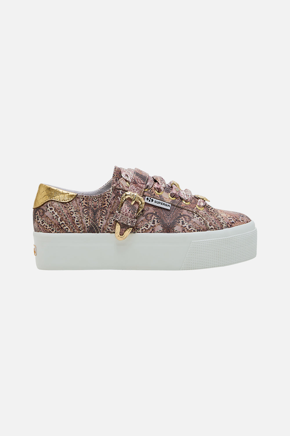 CAMILLA x Superga 2790 Printed Sneaker in The Throne Room print