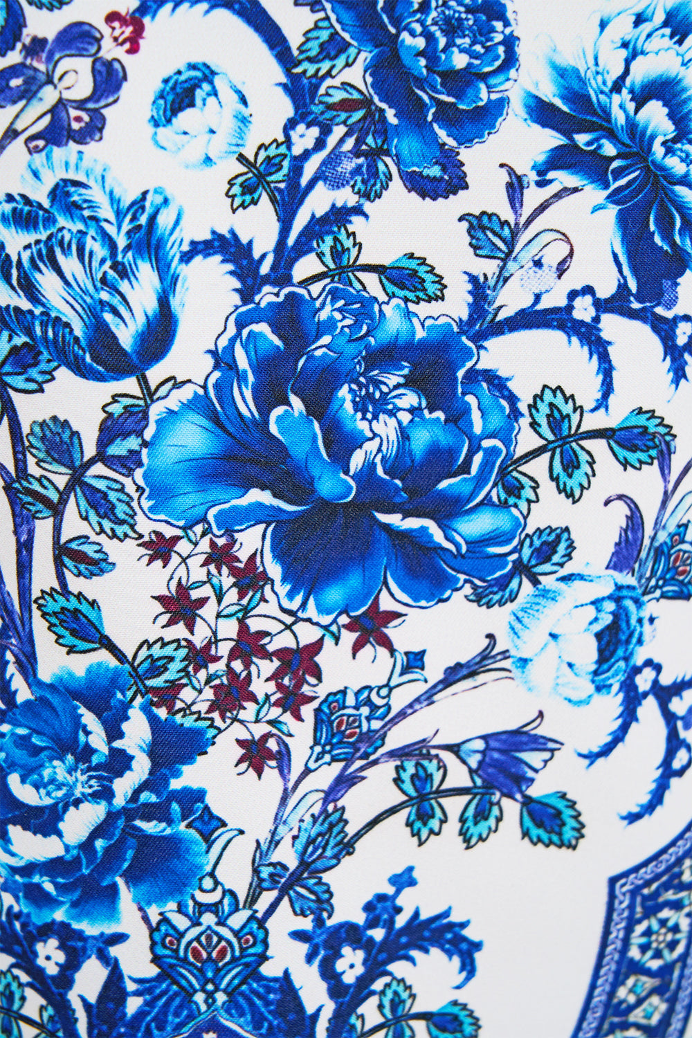 BERMUDA DE LARGO MEDIO CON CINTURA ELÁSTICA A CERAMIC GARDEN