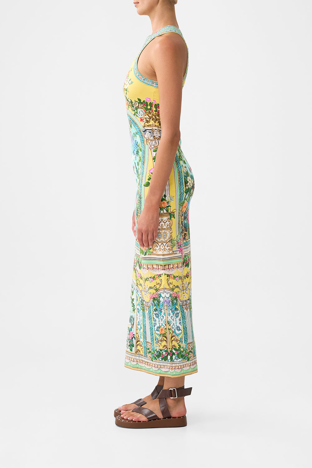The CAMILLA jersey tank dress from our print tales of Topkapi palace