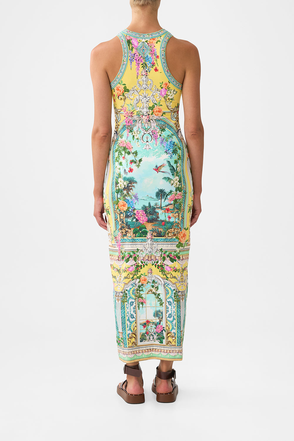 The CAMILLA jersey tank dress from our print tales of Topkapi palace