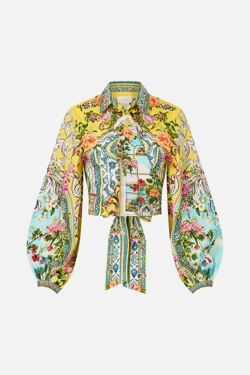 CROPPED WRAP SHIRT TALES OF TOPKAPI PALACE