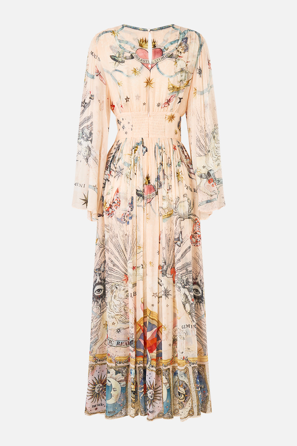 VESTIDO DE MANGA LARGA CON DETALLE DE HERRAJES HOUSE OF HOROSCOPES