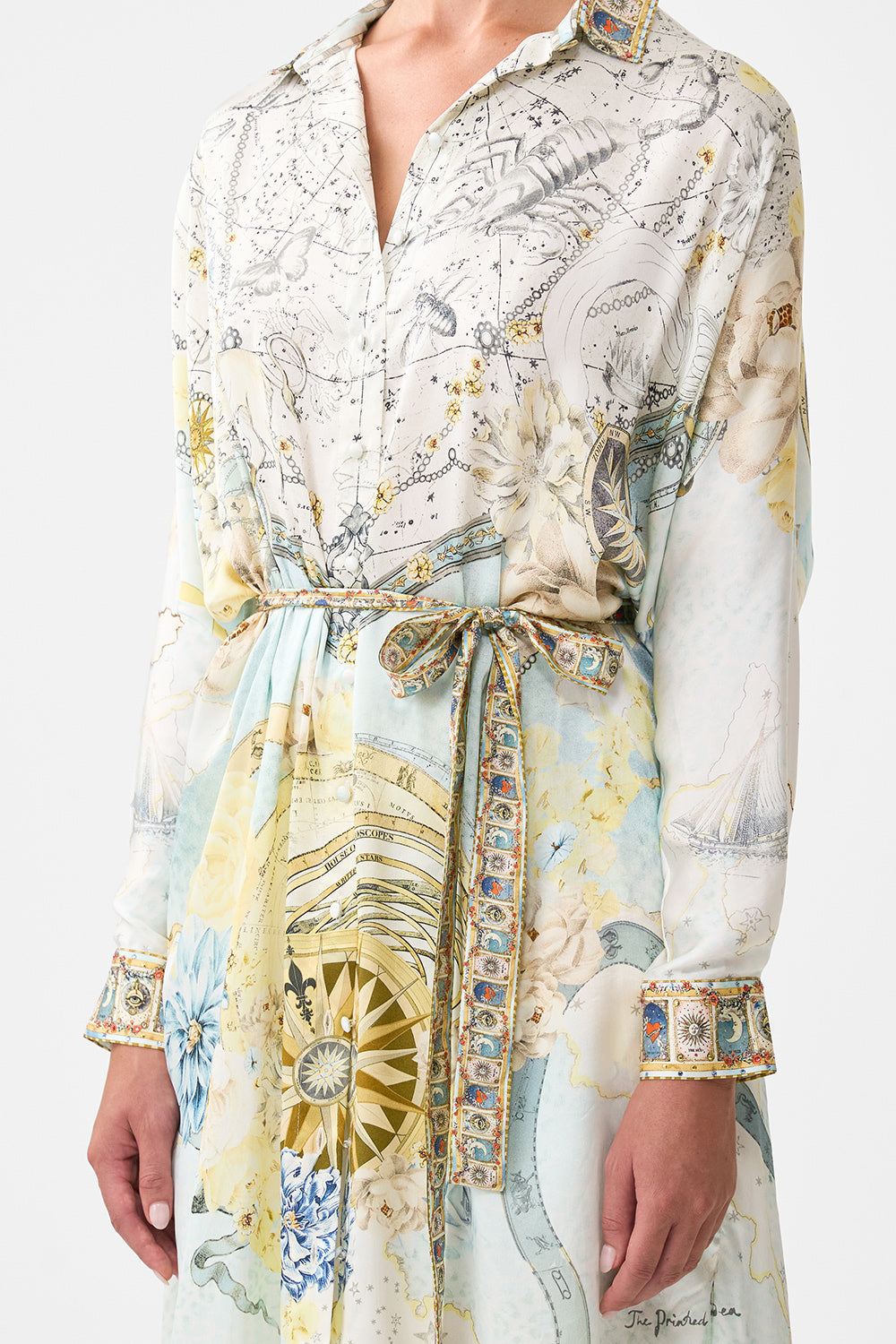 My Lucky Stars Collared Button Through Dress CAMILLA US – CAMILLA