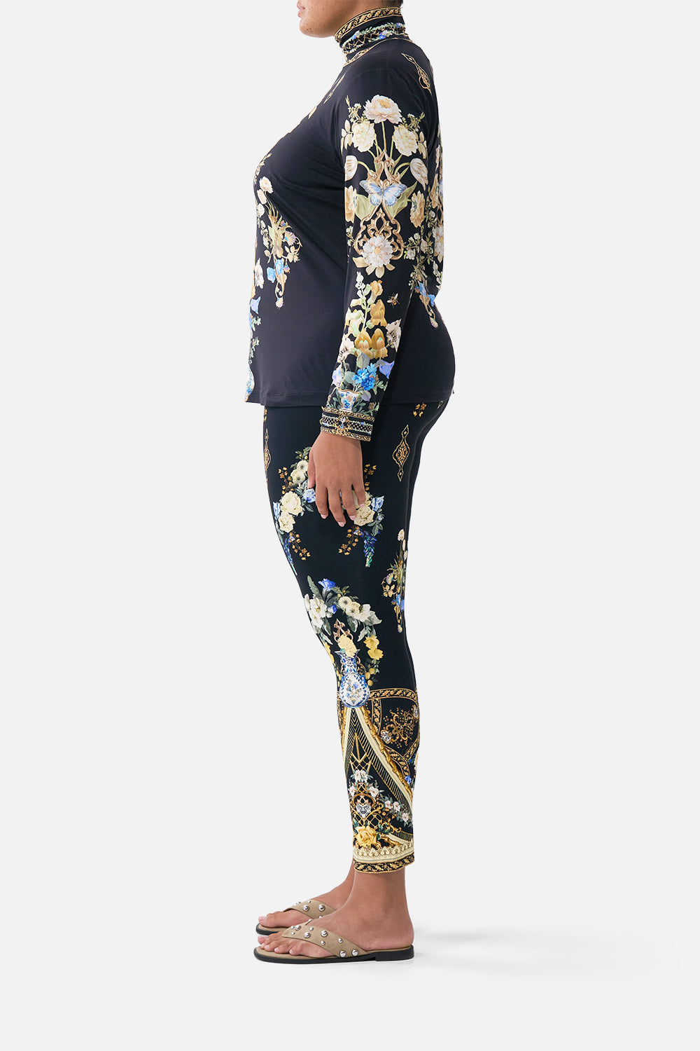 JERSEY TURTLENECK OTTOMAN ELEGANCE