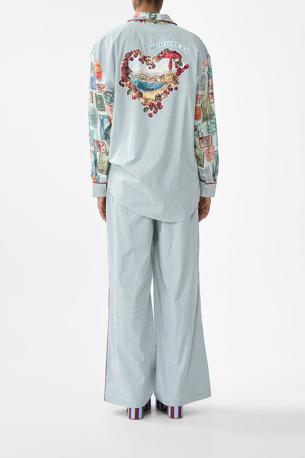 PANTALÓN DE ESTAR POR CASA CON BOTONES DELANTEROS CON AMOR DESDE TURQUÍA