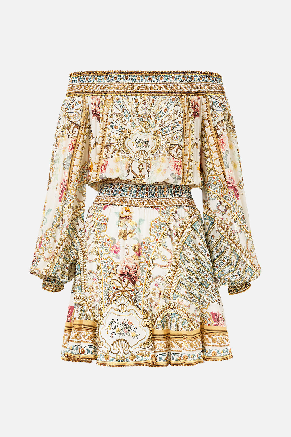 OFF SHOULDER SHORT DRESS OTTOMAN DYNASTY