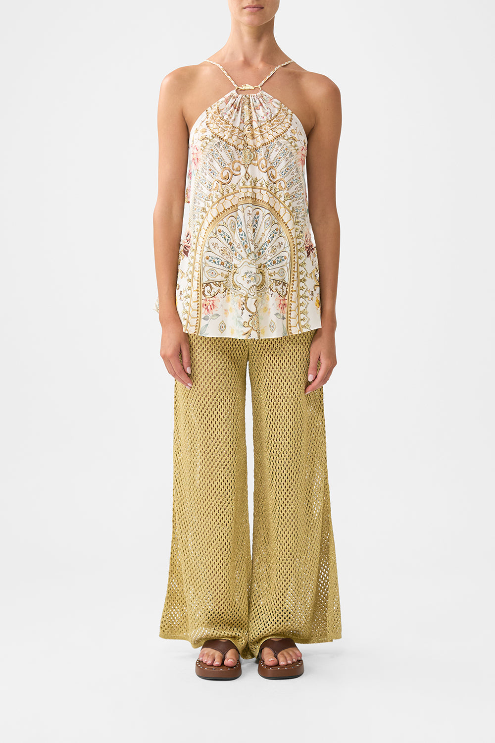 GATHER NECK HARDWARE TOP OTTOMAN DYNASTY