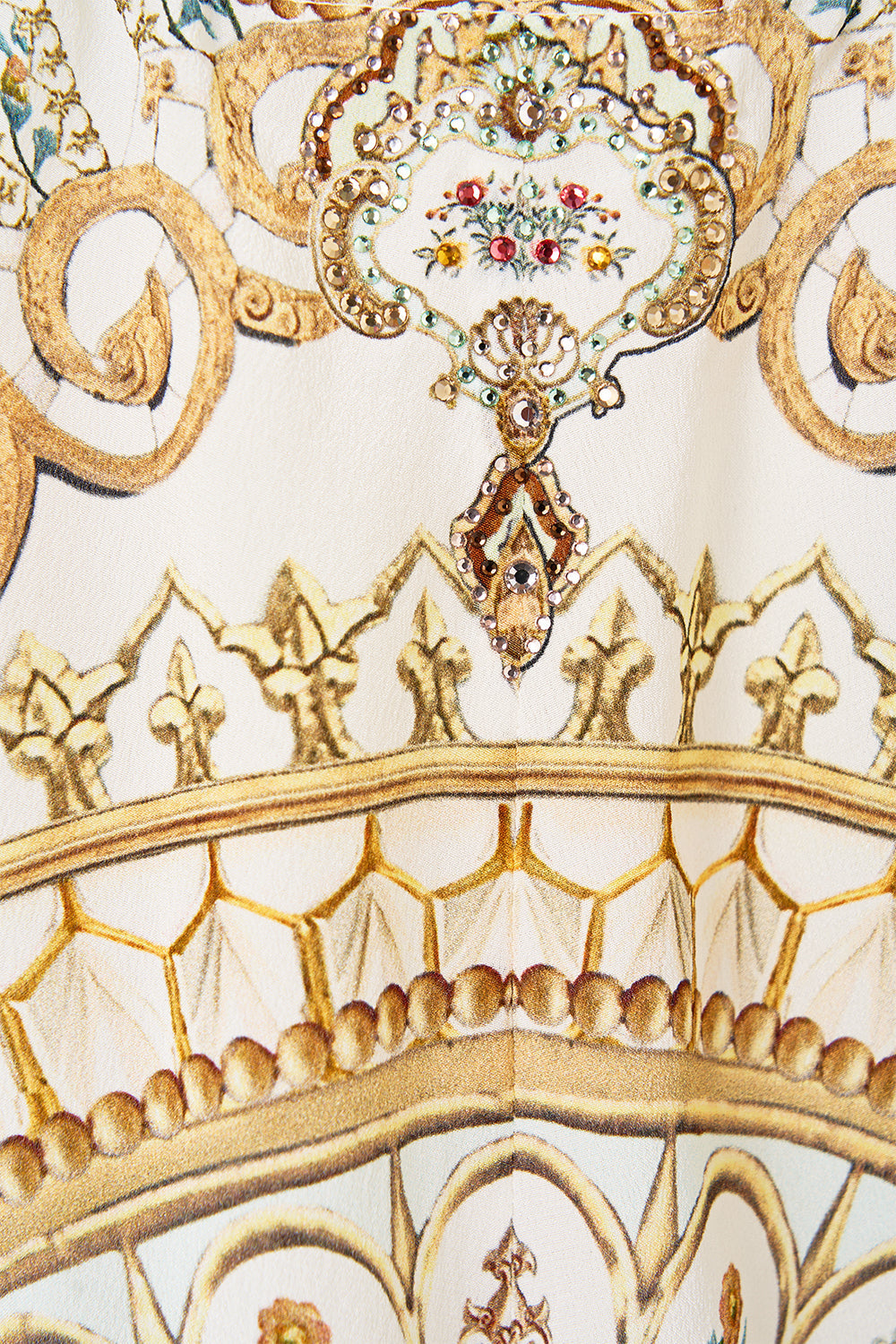 GATHER NECK HARDWARE TOP OTTOMAN DYNASTY