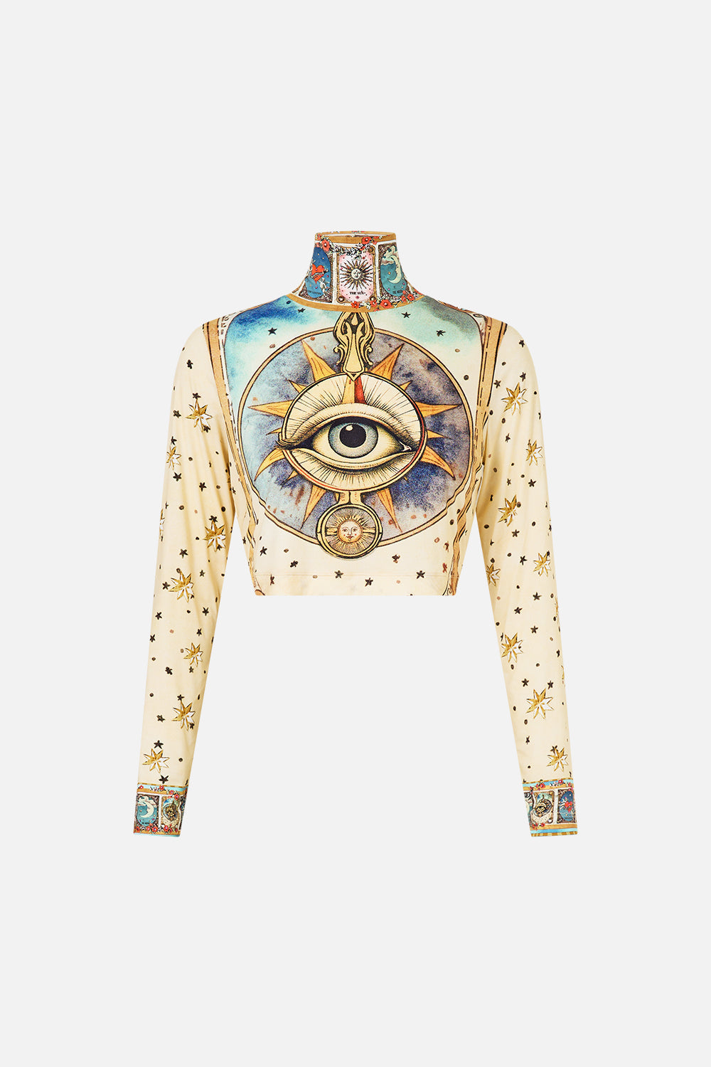 CROPPED JERSEY TURTLENECK MY LUCKY STARS