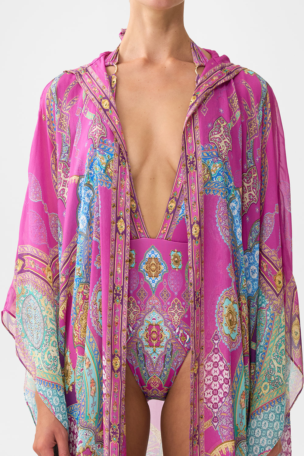 The CAMILLA oversized robe from our print concubines, sultans & courtiers