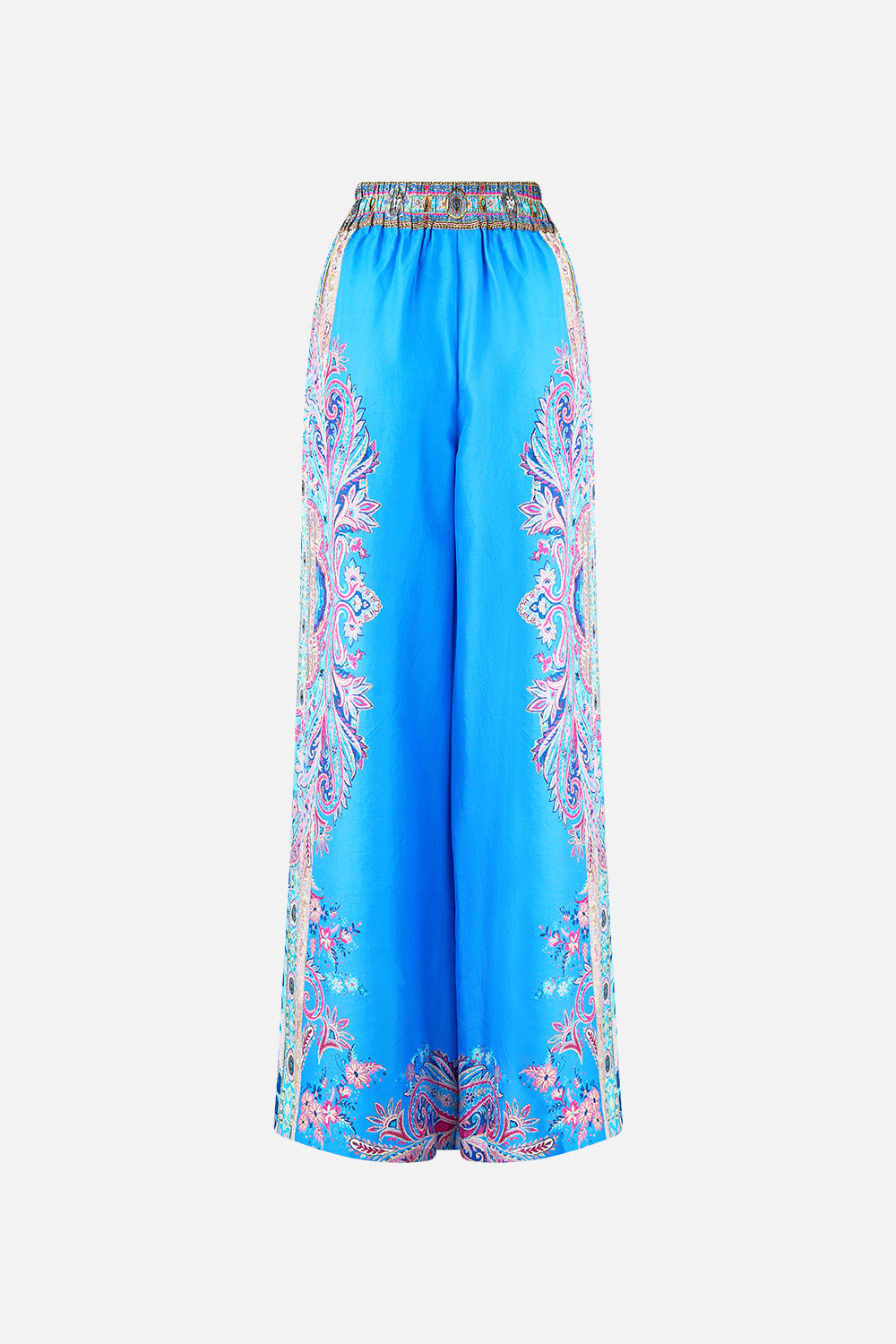 PANTALÓN DE PIERNA RECTA HUELLAS EN EL FOLCLORE
