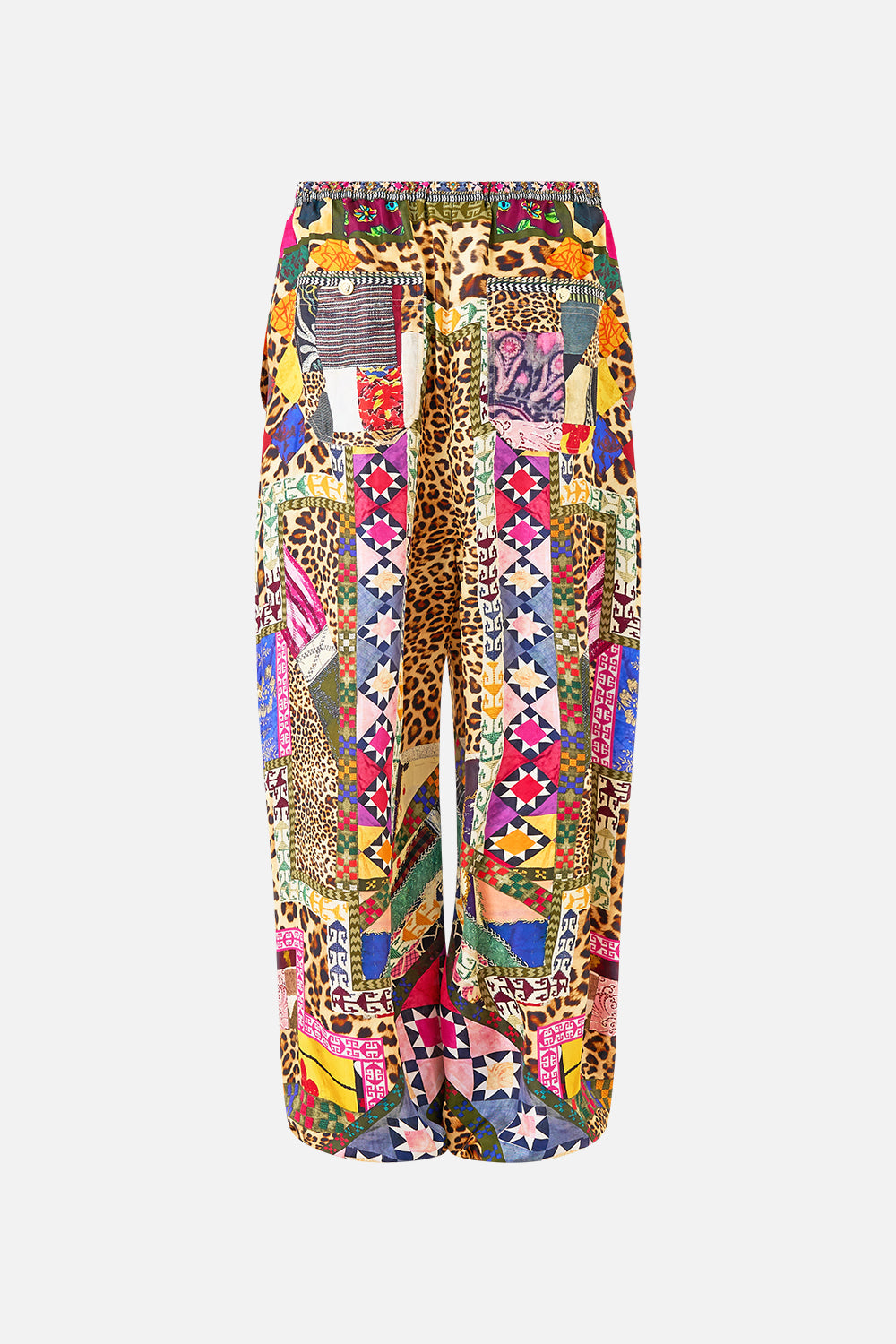 The CAMILLA PARACHUTE PANT EMBROIDERED EVER AFTER in our  print.