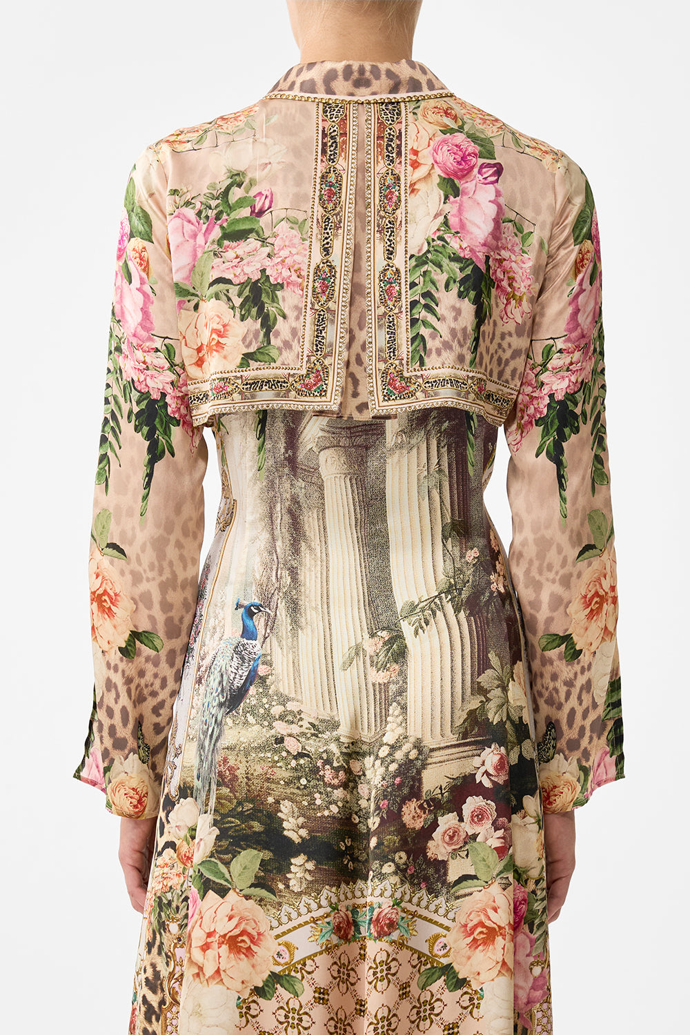 GABARDINA ESTAMPADA ACUARELA MARAVILLOSA