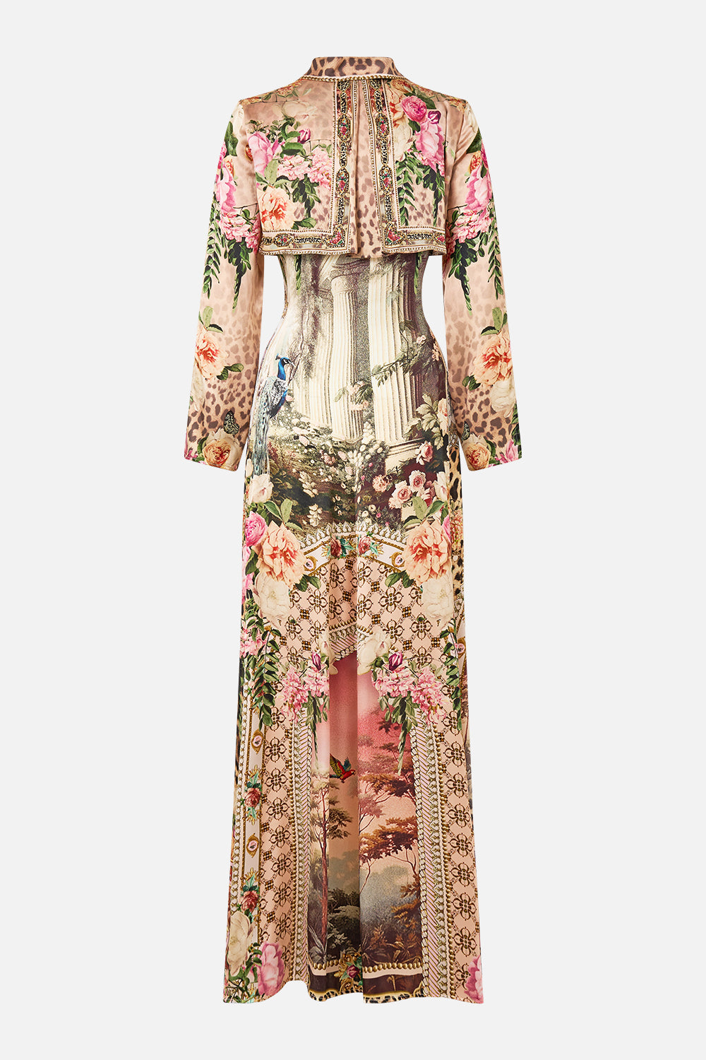 GABARDINA ESTAMPADA ACUARELA MARAVILLOSA