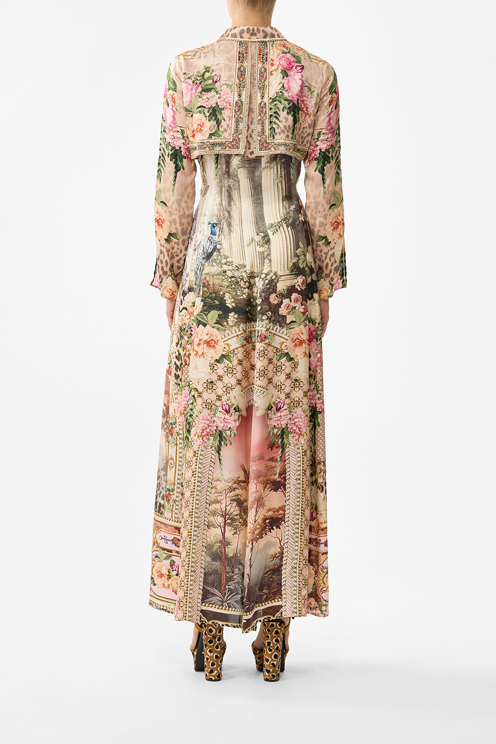 GABARDINA ESTAMPADA ACUARELA MARAVILLOSA