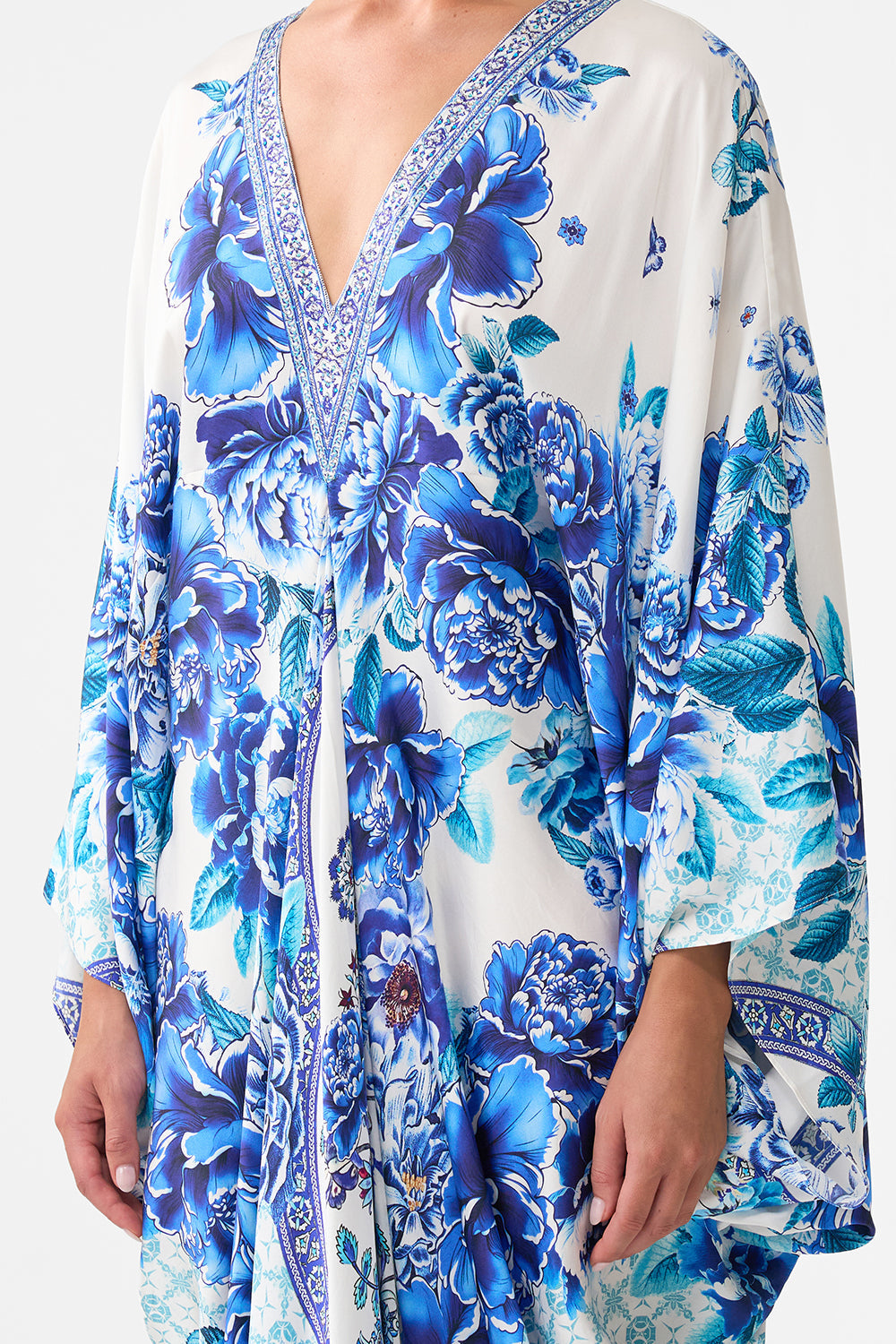 T SHAPE LONG KAFTAN A CERAMIC GARDEN